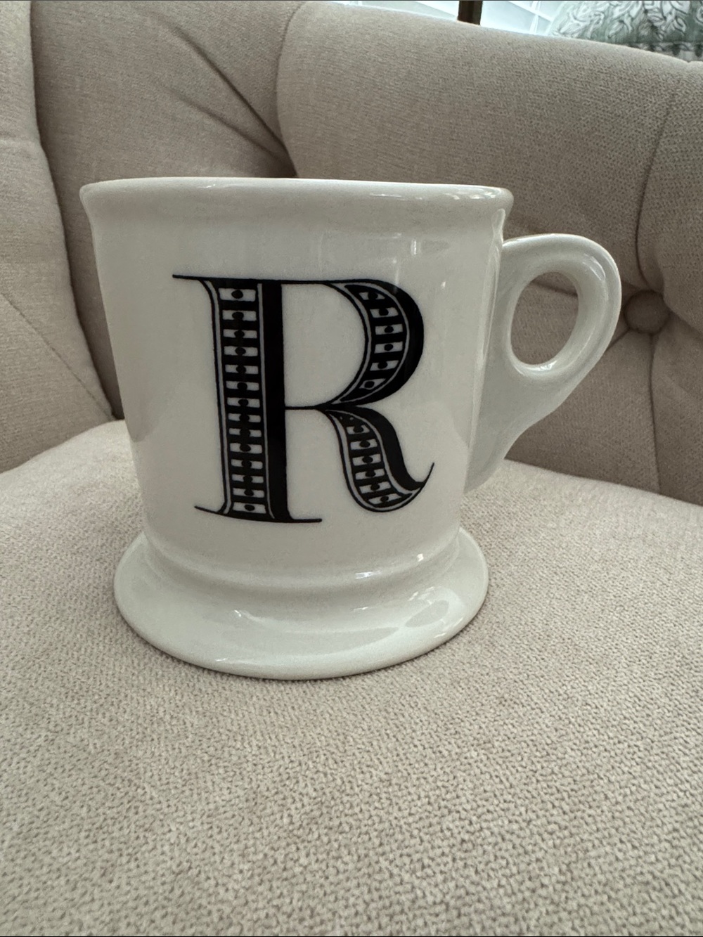 Anthropologie Letter R Coffee Mug